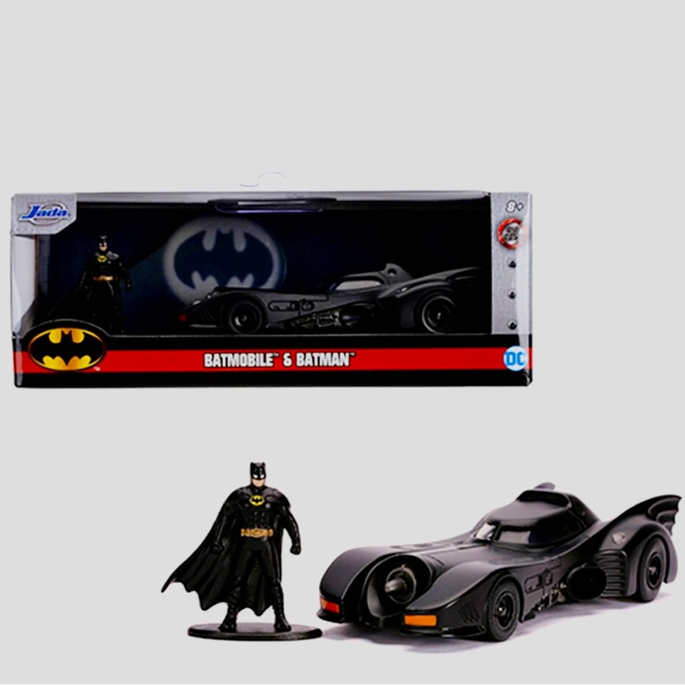 Jada Batmobile and Batman Die-Cast Set